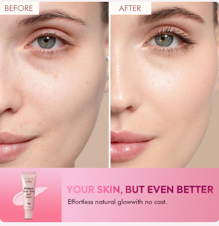 Collagen Enriched Sunscreen with SPF Protection